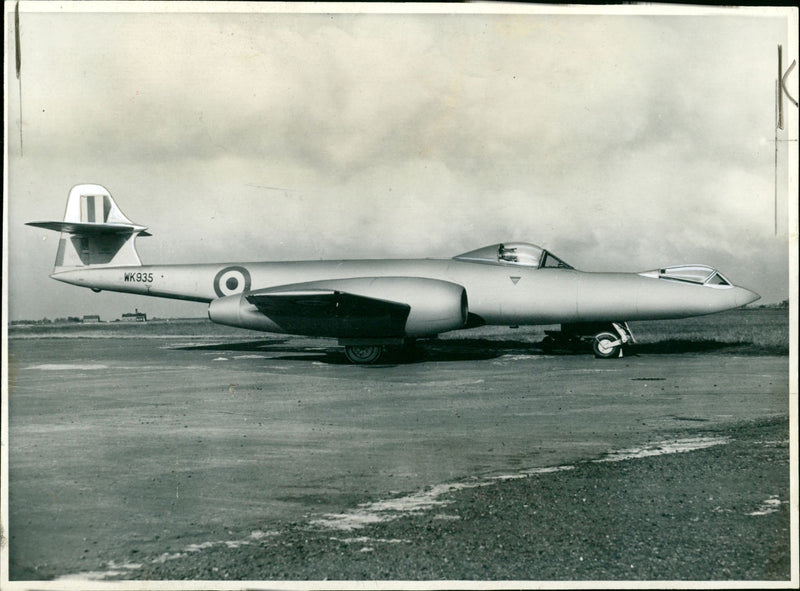 Prone Pilot Aircraft:the first photograph. - Vintage Photograph