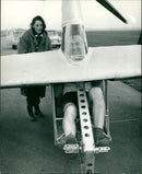 Pedal Powered Aircraft:Mr Manuel - Vintage Photograph