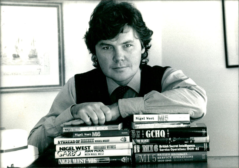 Nigel West - Vintage Photograph