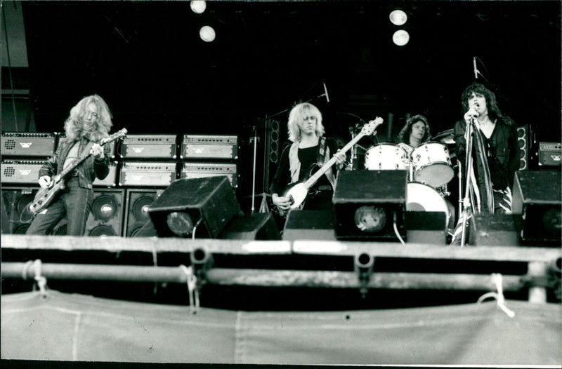 Aerosmith Pop Group: - Vintage Photograph