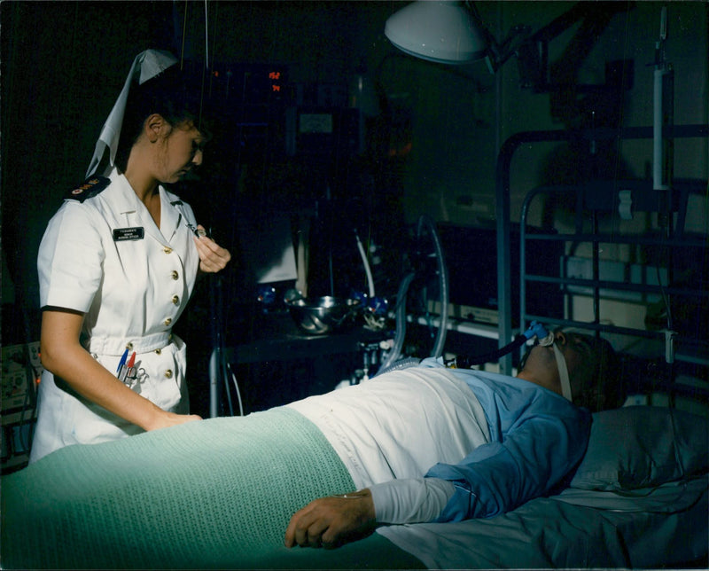 Royal Navy: Nurse - Vintage Photograph