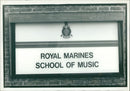 Royal Marines: school of music. - Vintage Photograph
