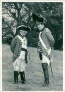 American Revolutionary War: fighting talk - Vintage Photograph
