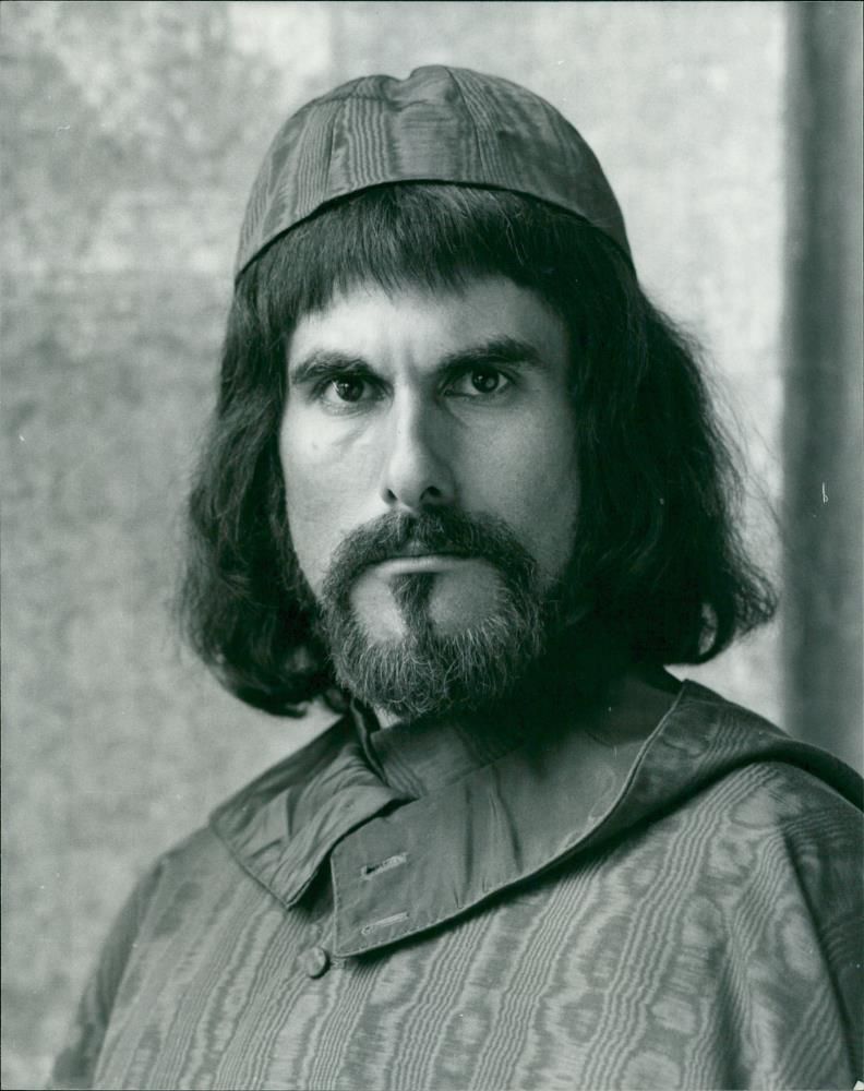Actor Oliver Cotton as Cesare Borgia - Vintage Photograph