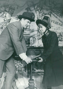 Scene from Volkstheater Rostock's set of musical "Happy End" - Vintage Photograph