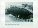 Submarine Holland One in the English channel in early 1900's - Vintage Photograph