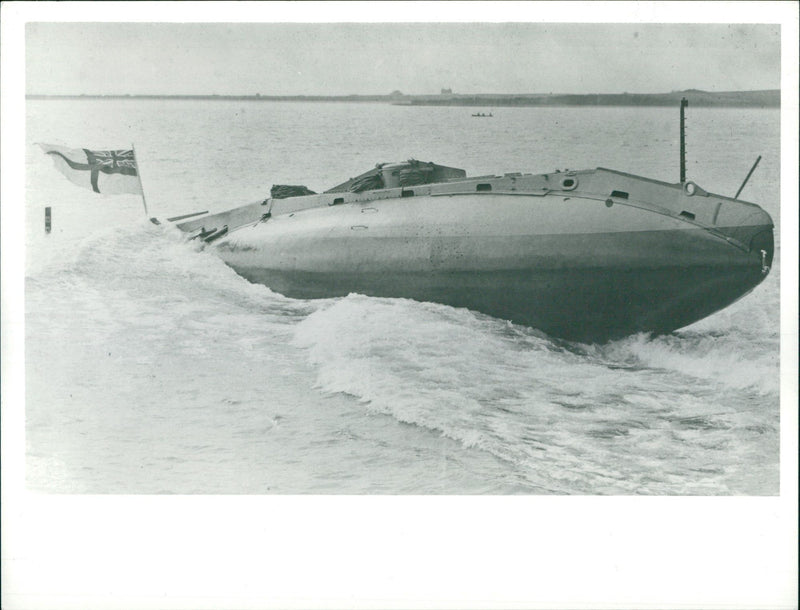 Submarine Holland One - Vintage Photograph