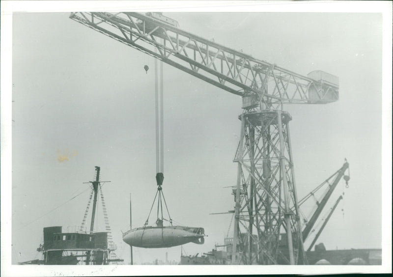 Submarine Holland One - Vintage Photograph