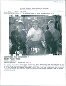 Noel Gallagher with Paul McCartney and Paul Weller, 1995, - Vintage Photograph