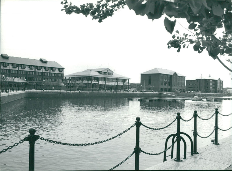Salford Quays: - Vintage Photograph