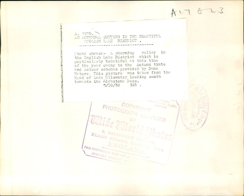 Kirkstone Pass - Vintage Photograph