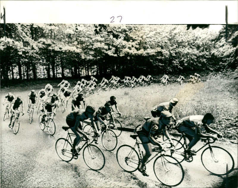 Cycling: Tour of Britain. - Vintage Photograph