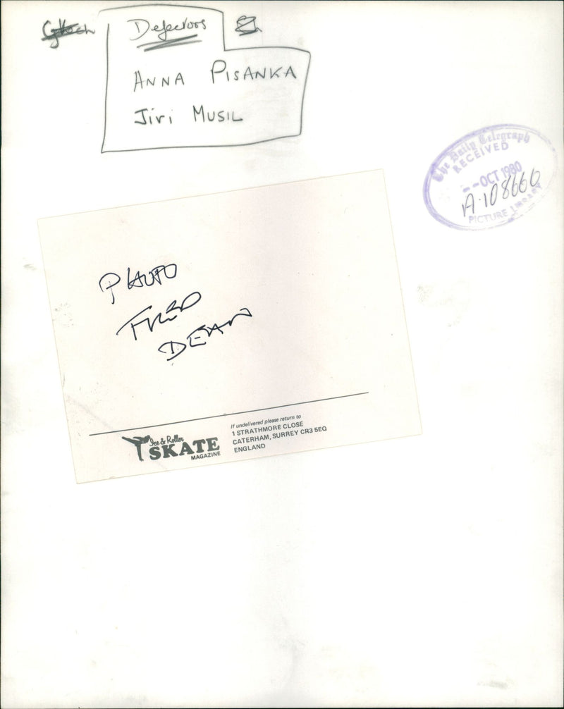 Pisanca Anna with jiri Music - Vintage Photograph