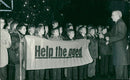 Schools 1980-1987:Carol concert. - Vintage Photograph
