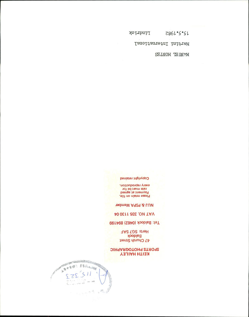 Manuel Montes - Vintage Photograph