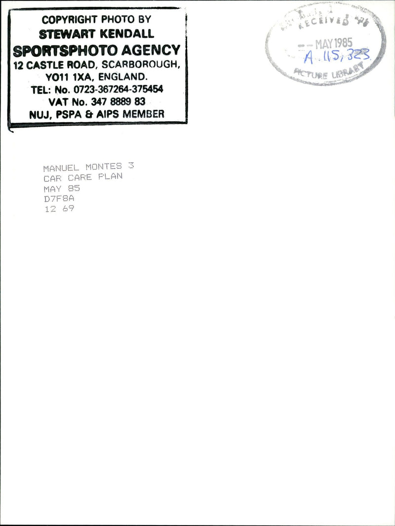 Manuel Montes - Vintage Photograph