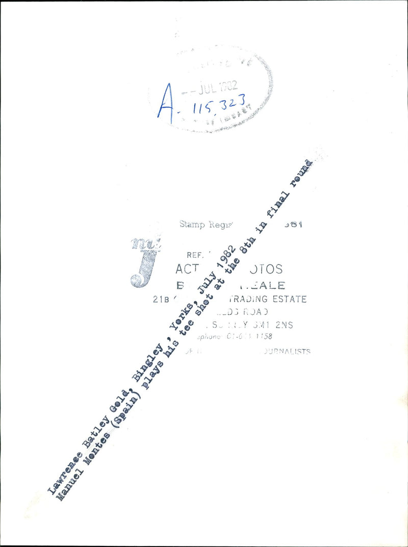 Manuel Montes - Vintage Photograph