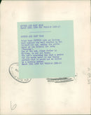 The polar bear: mother and baby bear. - Vintage Photograph