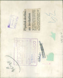 The polar bear:pipaluk declines an invitation. - Vintage Photograph