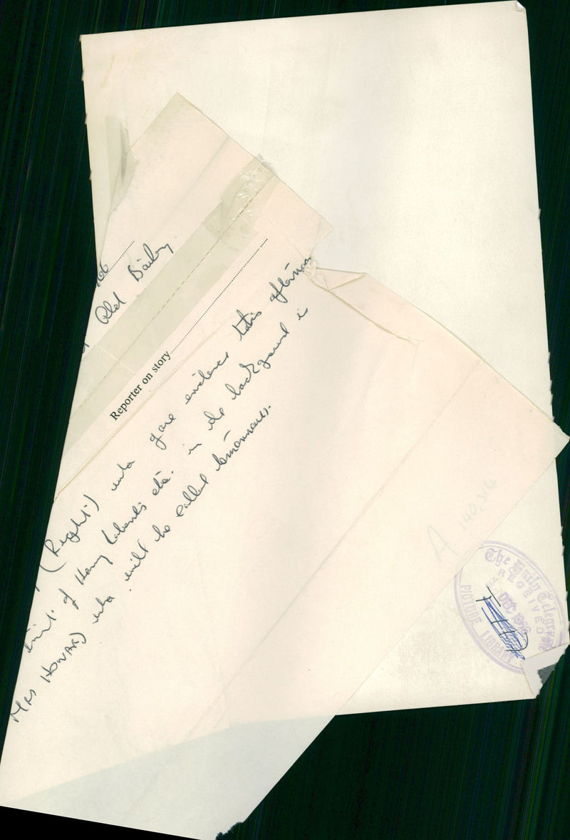 Shepherd's Bush murders: - Vintage Photograph