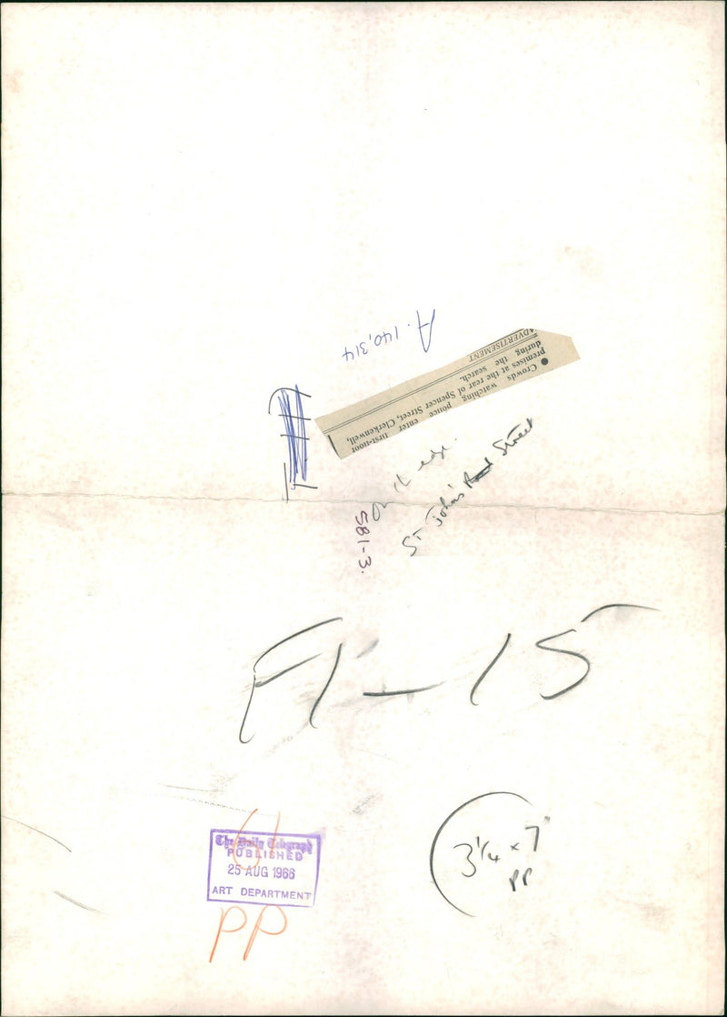 Shepherd's Bush murders: - Vintage Photograph