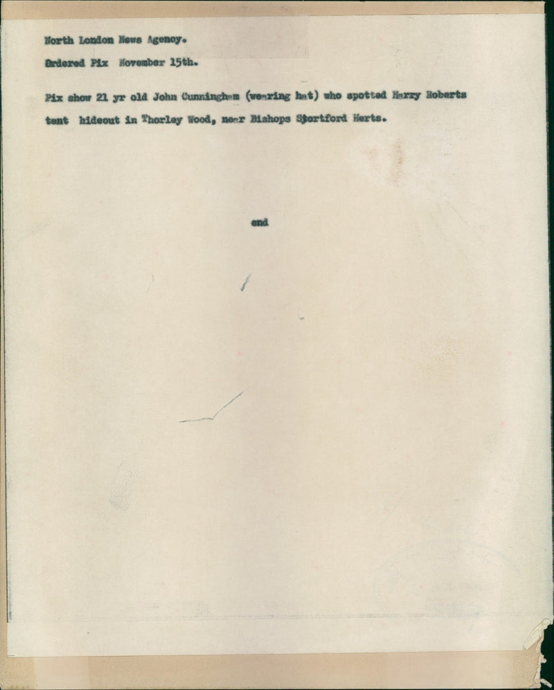 Shepherd's Bush murders: - Vintage Photograph