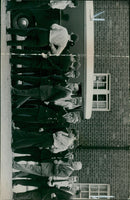 Shepherd's Bush murders: mr jenkins with joseph simpson. - Vintage Photograph