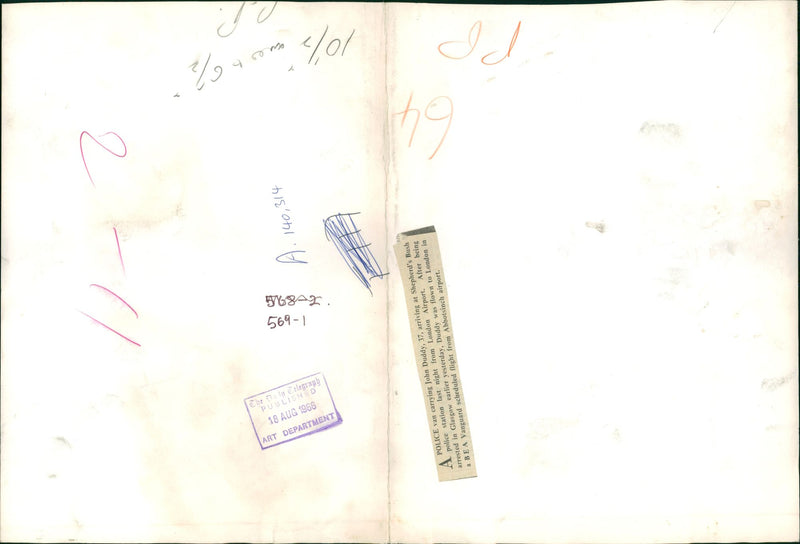 Shepherd's Bush murders - Vintage Photograph