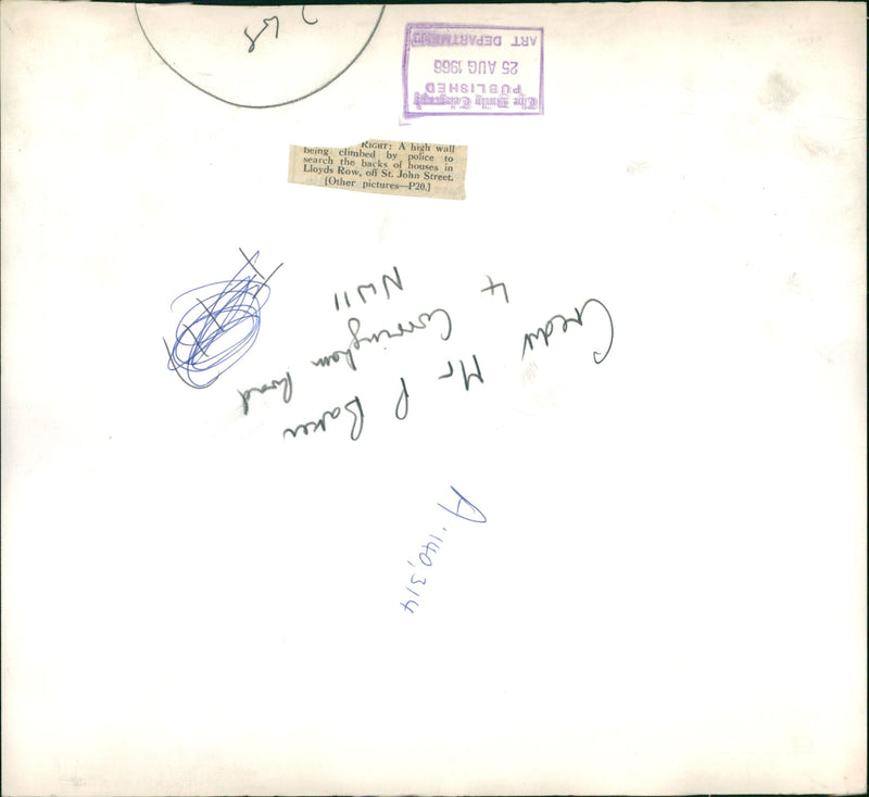 Shepherd's Bush murders - Vintage Photograph