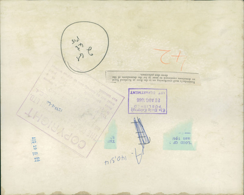 Shepherd's Bush murders - Vintage Photograph