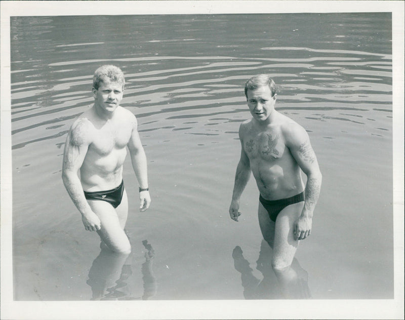 Triathlon - Vintage Photograph