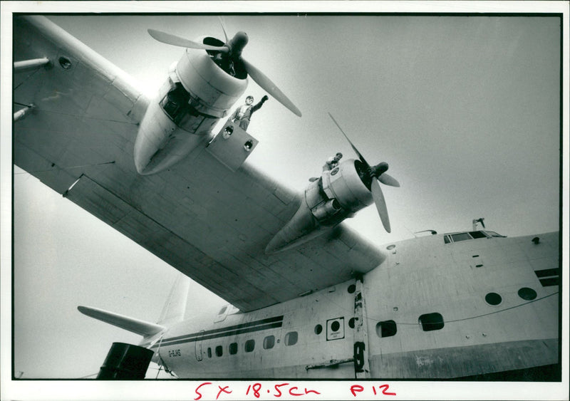 Sunderland Flying Boat - Vintage Photograph