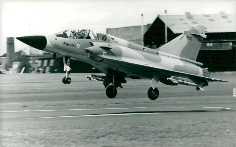 French Air Force Mirage 2000 - Vintage Photograph