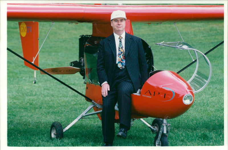 Microlight Aircraft - Vintage Photograph