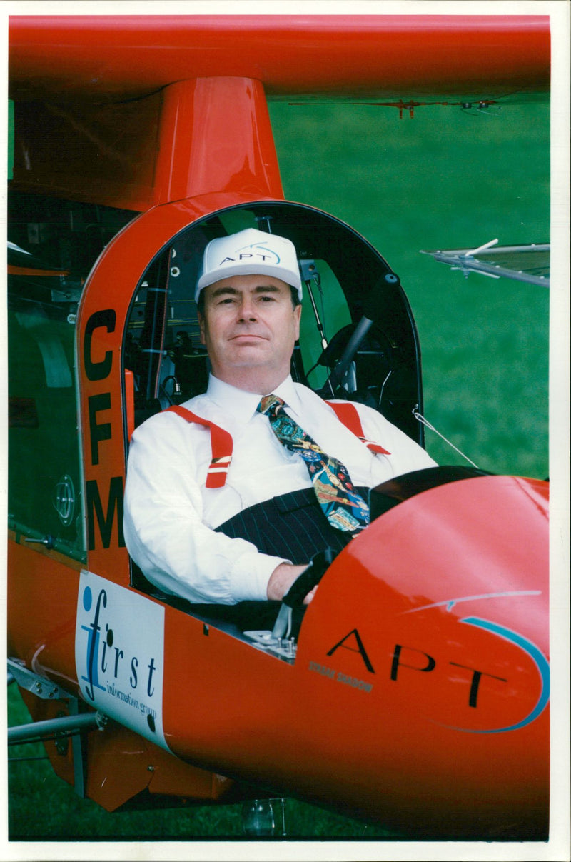 Microlight Aircraft - Vintage Photograph