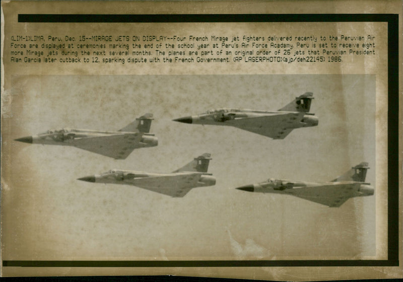 Mirage III - Vintage Photograph