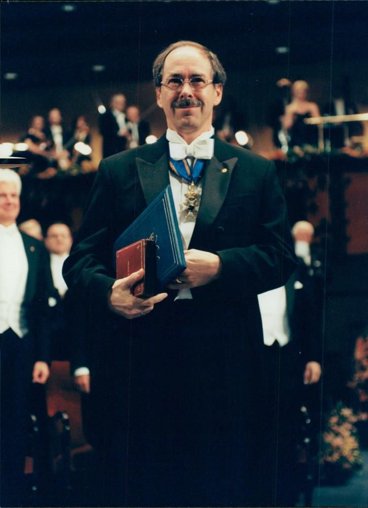 Gerard 't Hooft at the 1999 Nobel Prize Awards in Stockholm Concert Hall - Vintage Photograph