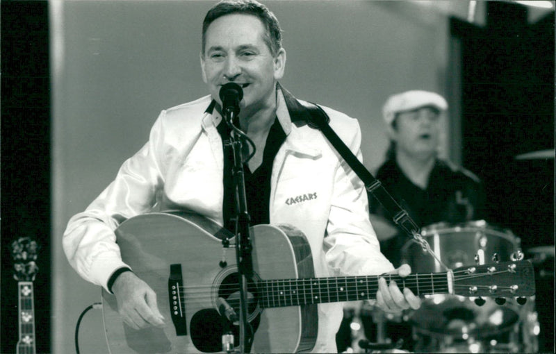 Lonnie Donegan: Singer & Musician - Vintage Photograph