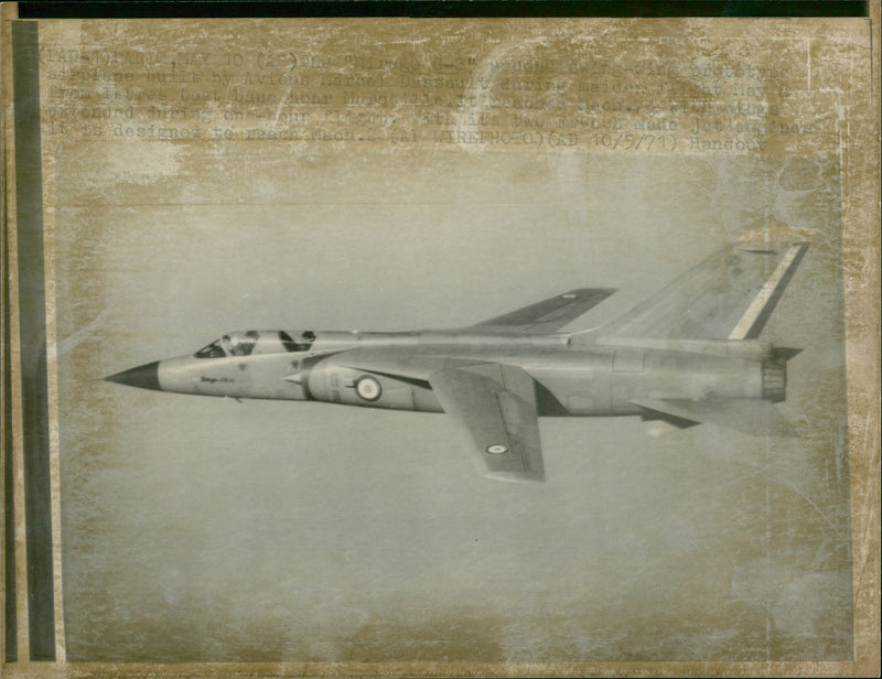 Dassault Mirage G: - Vintage Photograph