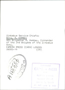 Brigadier A. Kambeu - Vintage Photograph