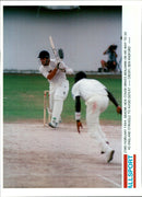 Cricket England:Graeme hick and benjamin. - Vintage Photograph