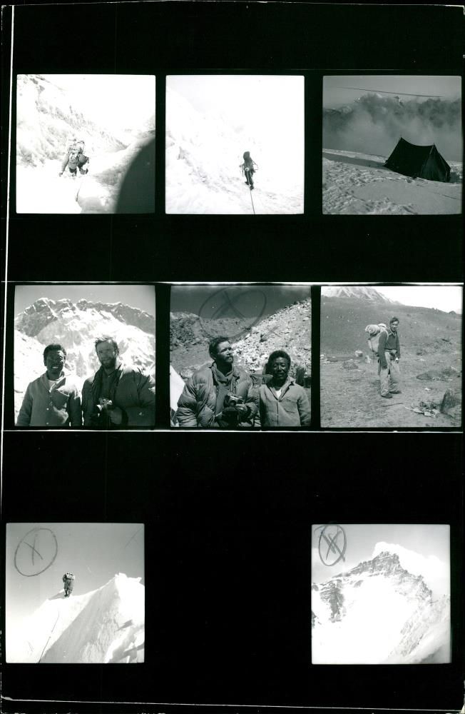 Nuptse Expedition. - Vintage Photograph