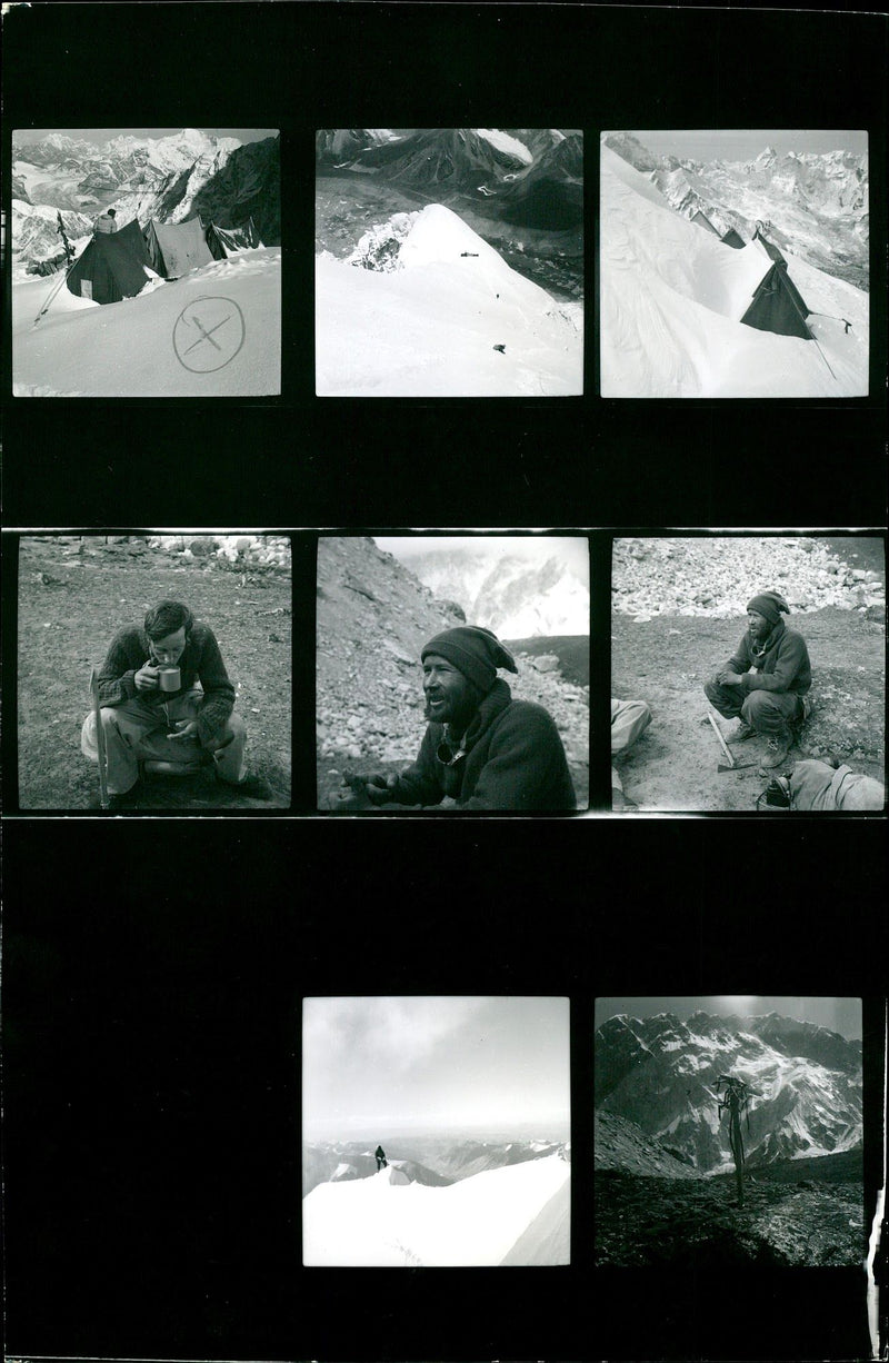 Nuptse Expedition. - Vintage Photograph