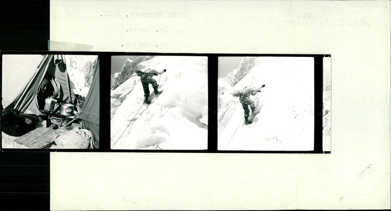 Nuptse Expedition. - Vintage Photograph