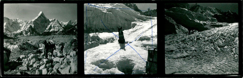 Nuptse Expedition. - Vintage Photograph