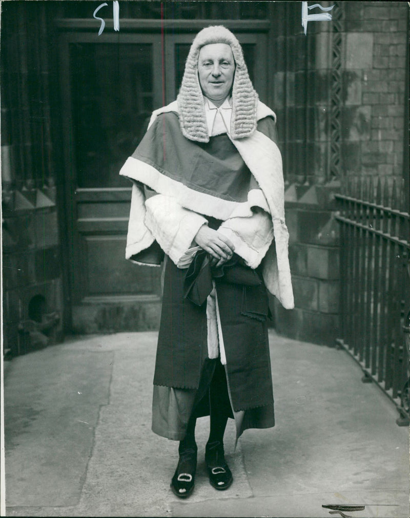 Justice Pennycuick. - Vintage Photograph