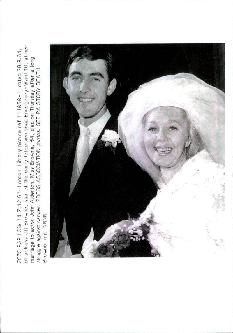 Jill Browne. - Vintage Photograph