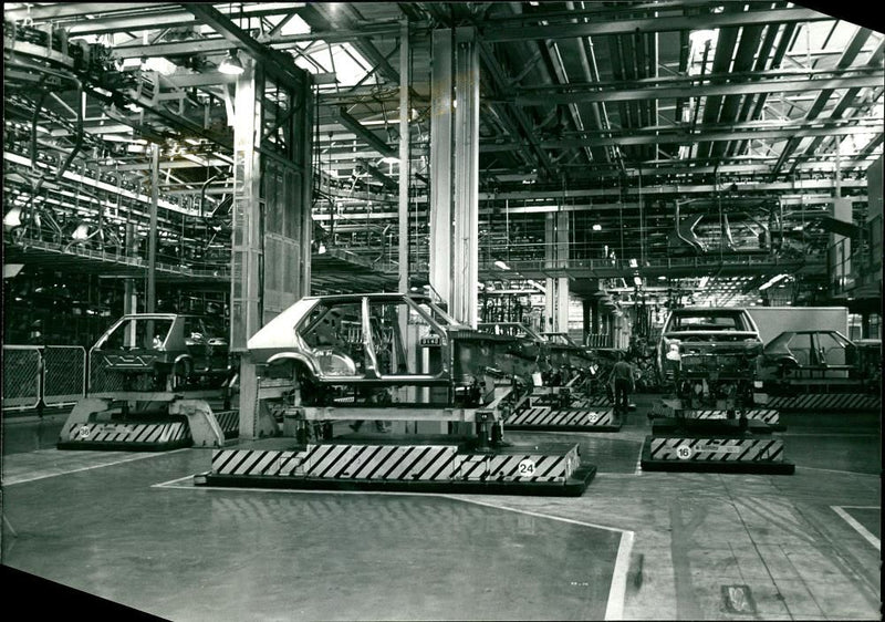 Fiat Plant - Vintage Photograph