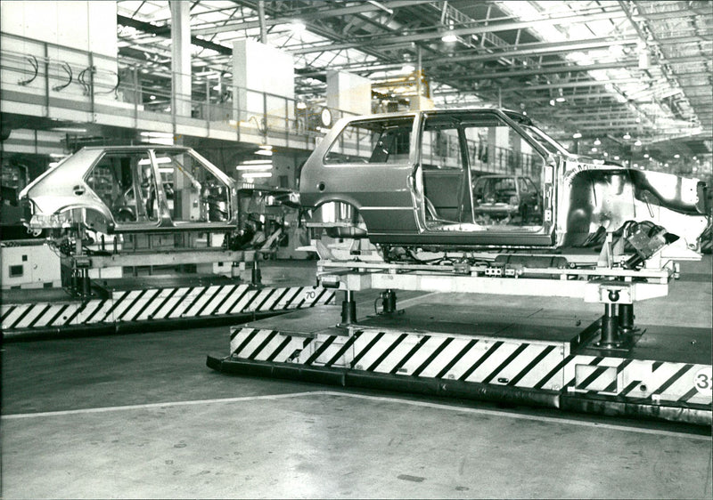 Fiat Plant - Vintage Photograph