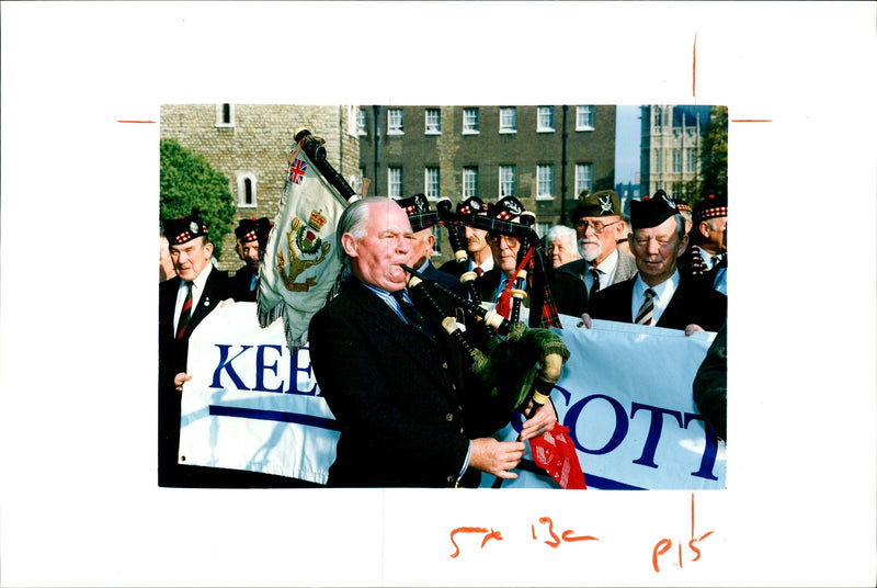 Queen's Own Highlanders - Vintage Photograph